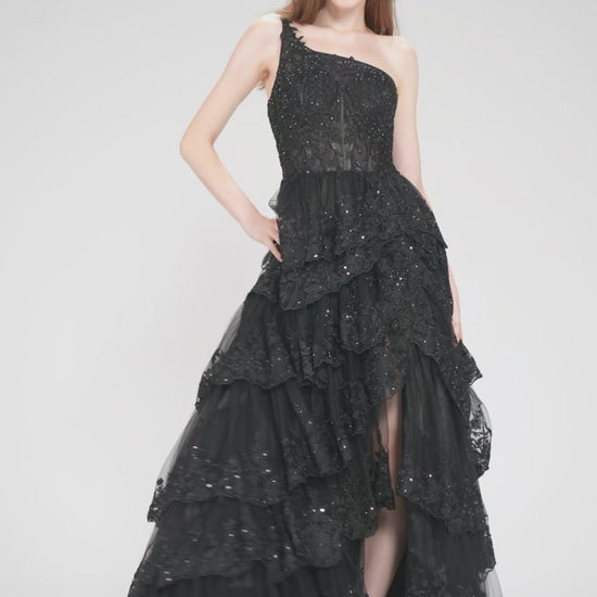 Ball Gown Maxi Tulle Prom Dress CS1049 - COCOMELODY