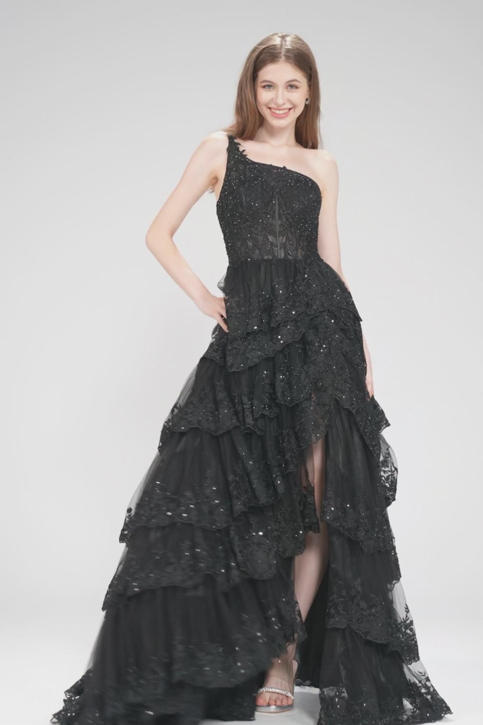 Ball Gown Maxi Tulle Prom Dress CS1049 - COCOMELODY