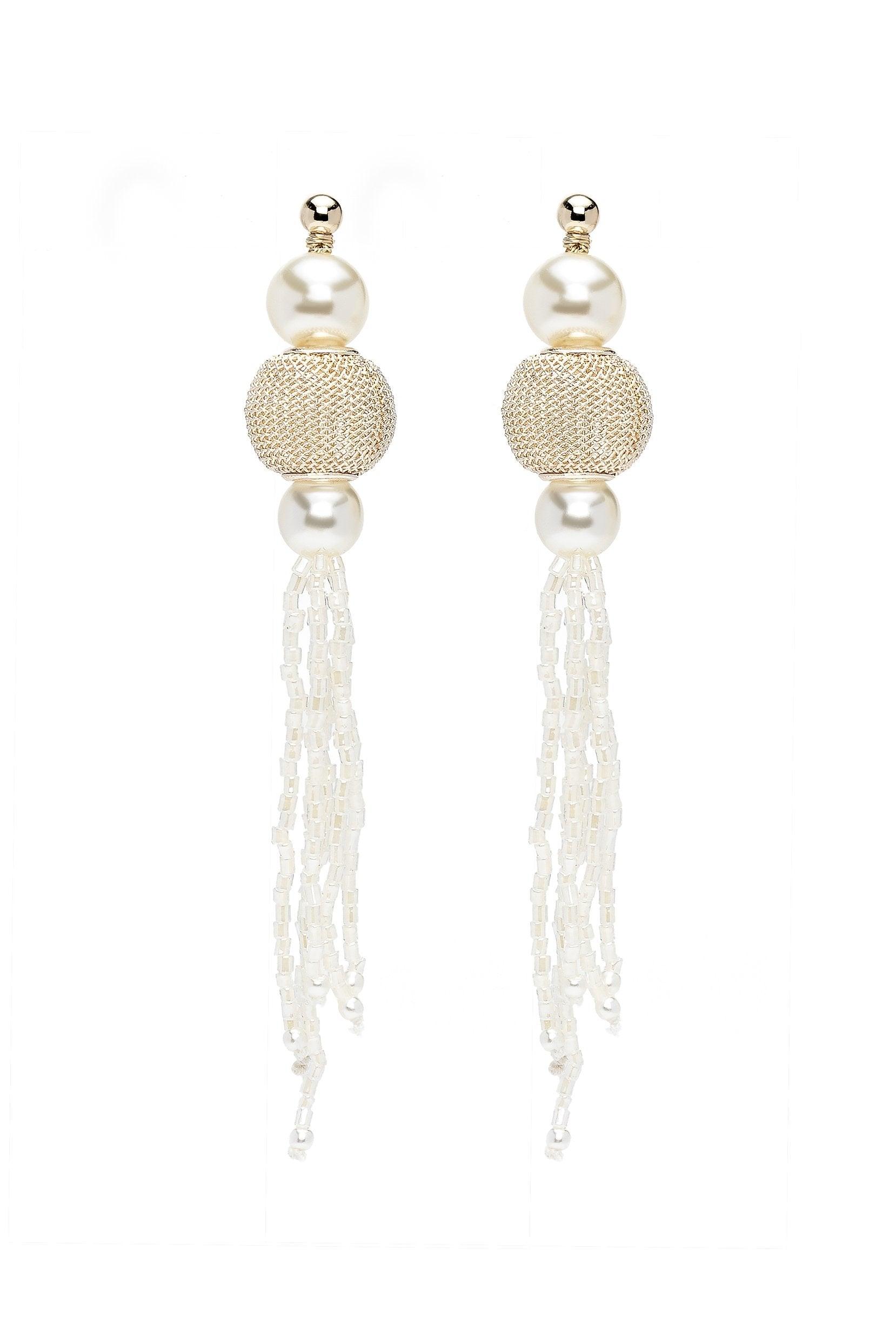 Beading Headpiece Earrings Jewelry CY0056 - COCOMELODY