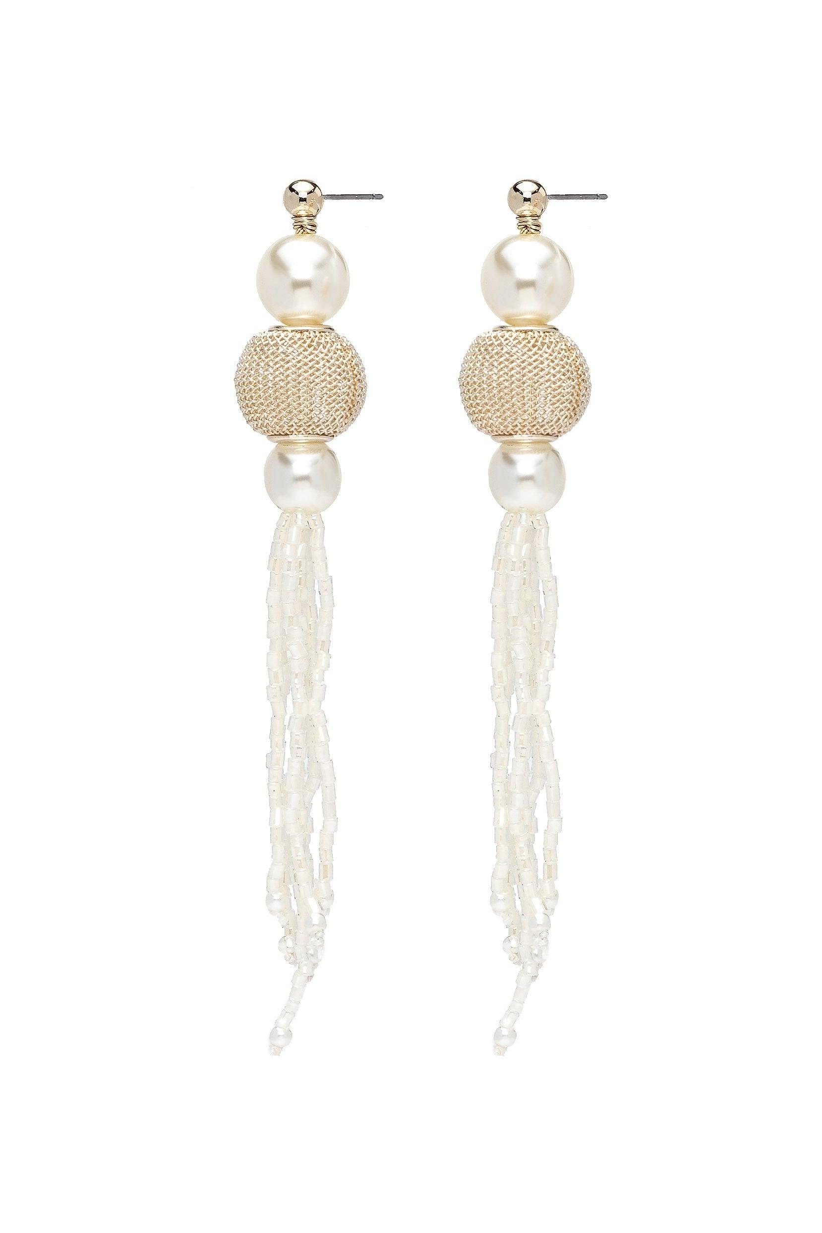 Beading Headpiece Earrings Jewelry CY0056 - COCOMELODY
