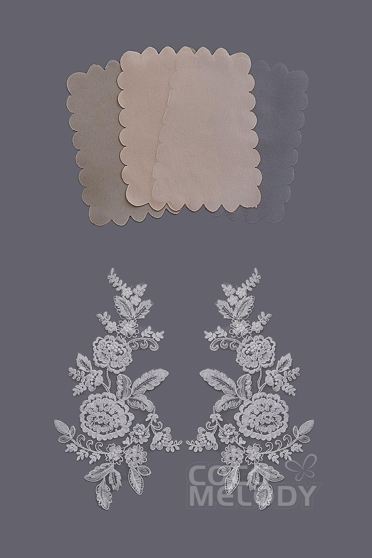 Bridal Gown LD4432 Fabric Swatch SWWD18013 - COCOMELODY