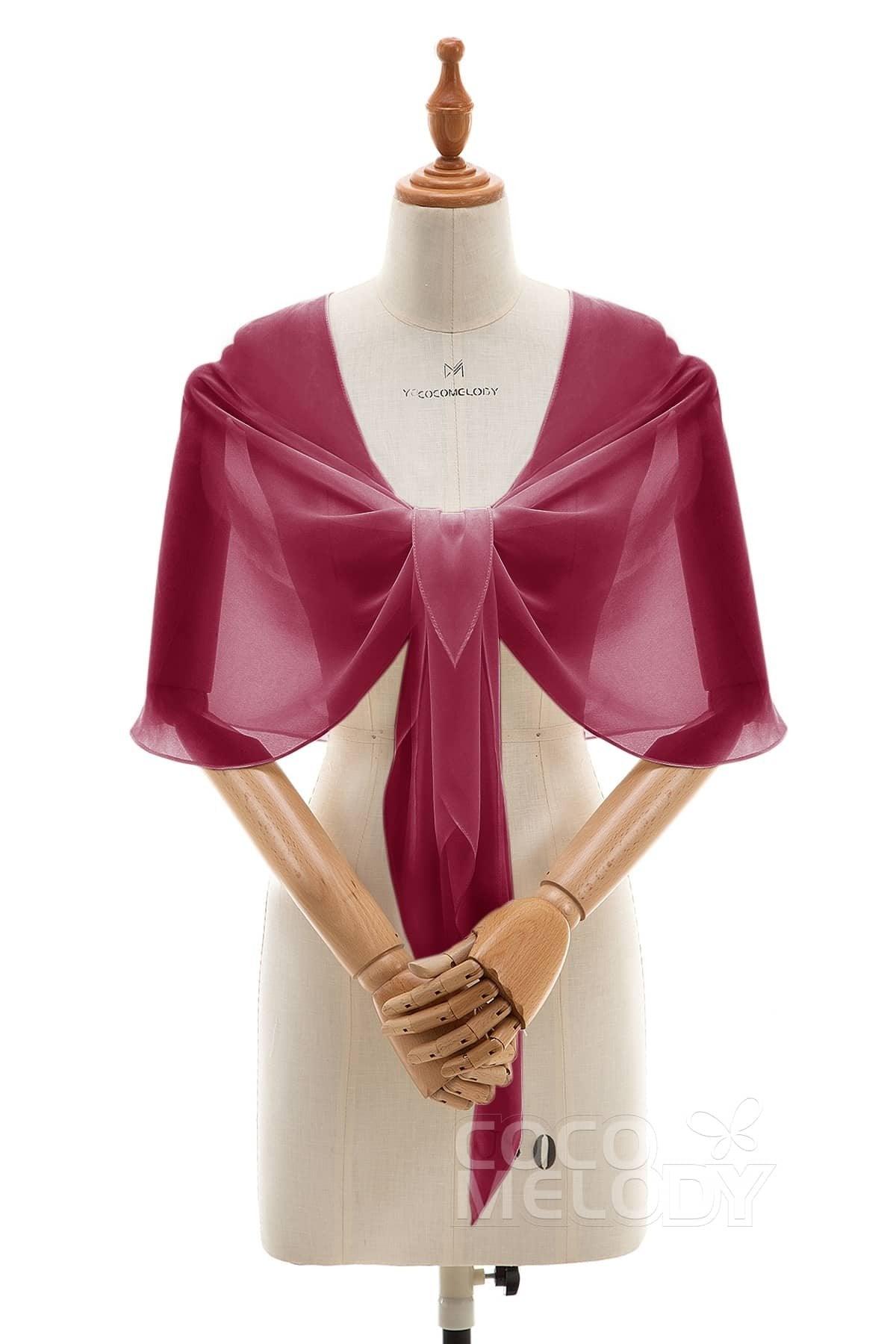 Classic Chiffon Dress Wrap WR16002 - COCOMELODY