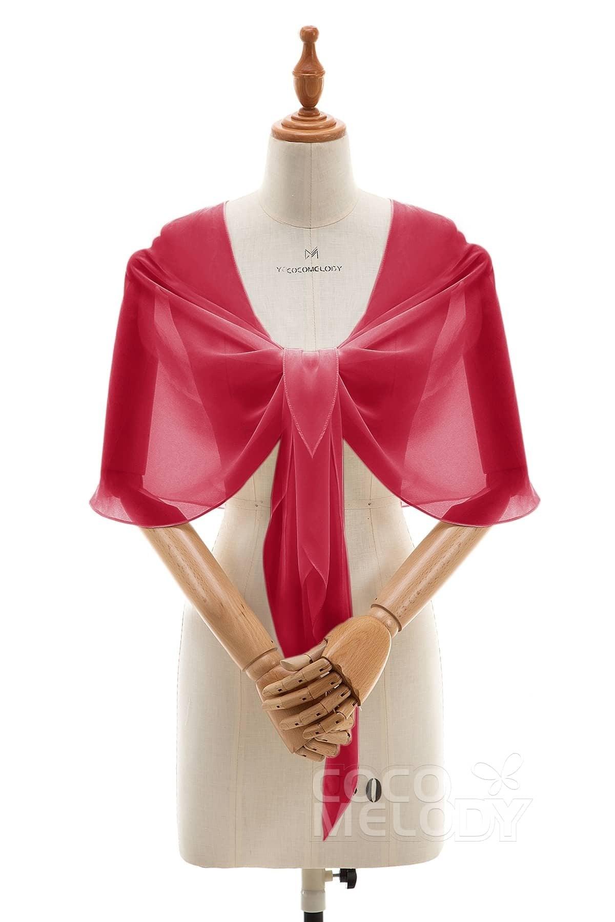 Classic Chiffon Dress Wrap WR16002 - COCOMELODY