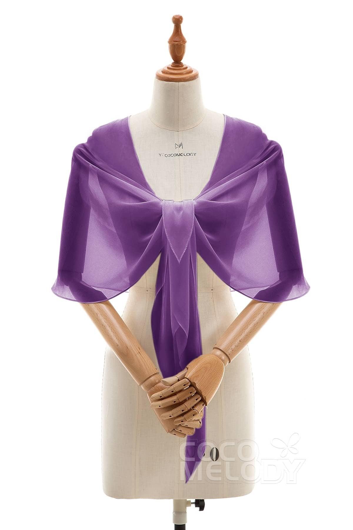 Classic Chiffon Dress Wrap WR16002 - COCOMELODY
