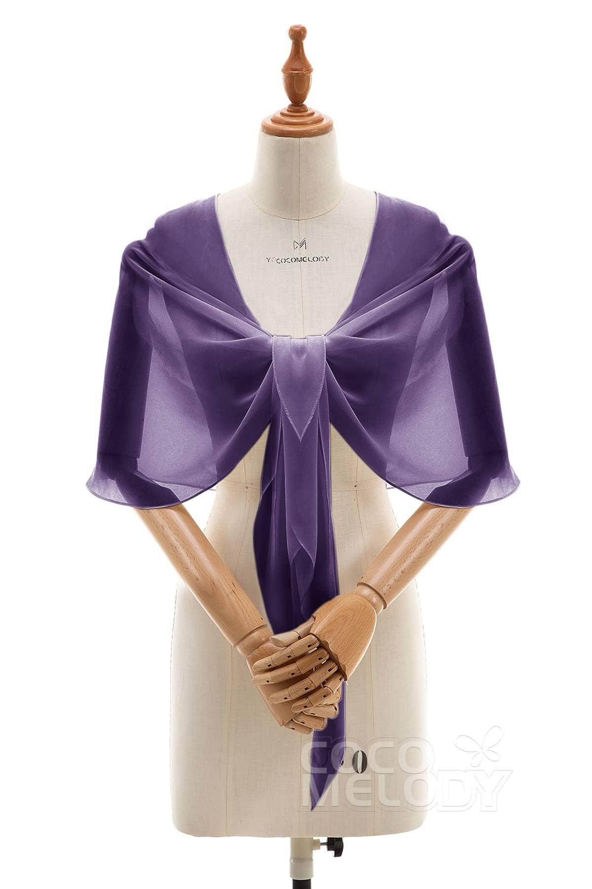 Classic Chiffon Dress Wrap WR16002 - COCOMELODY