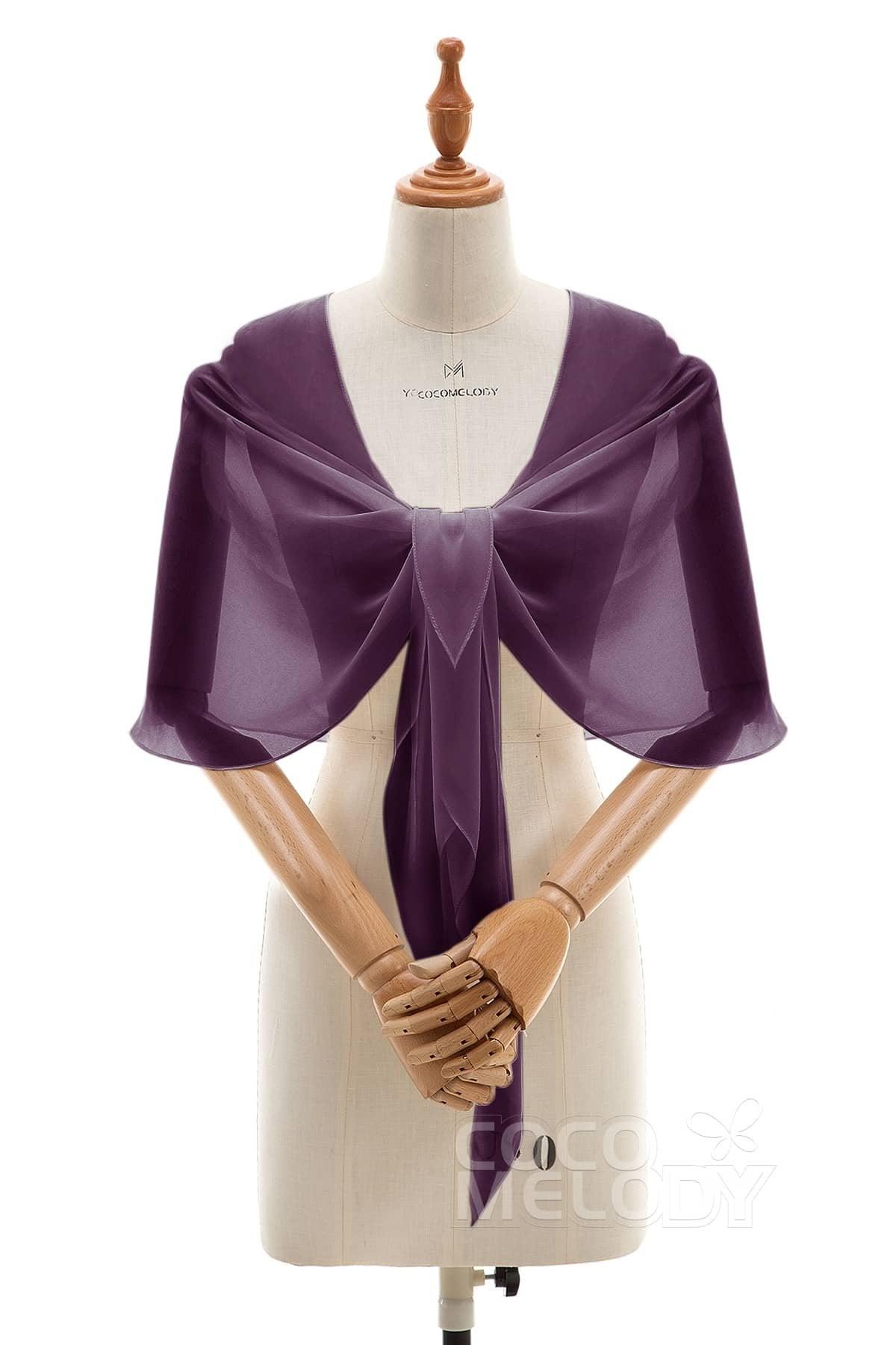 Classic Chiffon Dress Wrap WR16002 - COCOMELODY